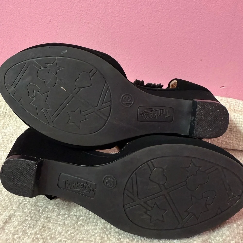 Trinkets girls' black patadorma shoe size 13